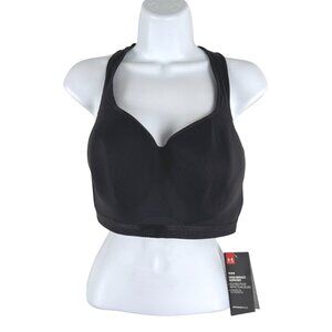 Under Armour High Impact Sports‎ Bra Womens 38D Black Athletic NWT TP-3455